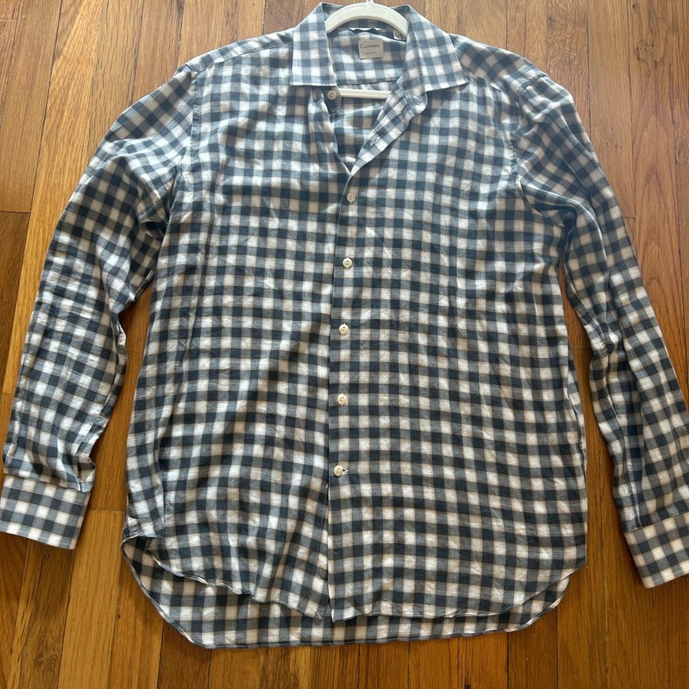 Culturata Tailored Fit Button Down Shirt Men's XL